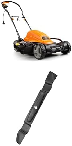 LawnMaster Electric Lawn Mower 12AMP 19-Inch ME1218X.01 + RMB1018X Replacement Mower Blade Stainless Steel 18-Inch for ME1218X