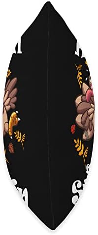 Huffin For The Stuffin Turkey Trot 5k Race Thanksgiving Throw Pillow - Image 2