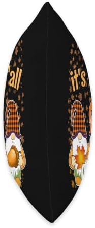 Pumpkin Gnomes Autumn Halloween Thanksgiving It's Fall Y'all Throw Pillow - Image 2