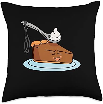 Kink Thanksgiving Whipping Cream Pumpkin Pie Throw Pillow by Unknown