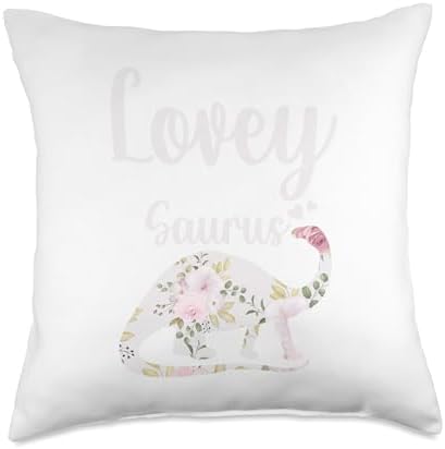 Lovey Saurus Grandma Mother's Day Thanksgiving Christmas Throw Pillow by Unknown