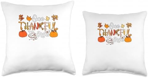 One Thankful Nurse Thanksgiving Fall Costume Proud Job Throw Pillow - Image 3