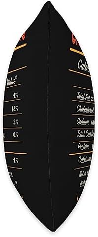 Witty Turkey Day Dressing Food Dinner Party Cranberry Stuffing Nutrition Facts Funny Thanksgiving Humor Throw Pillow, 18x18, Multicolor - Image 2