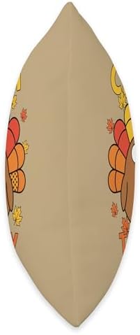 Cutest Turkey in The Flock, Thanksgiving Turkey Day Kids Throw Pillow - Image 2