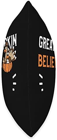 Pumpkin: Great Pumpkin Believer - Thanksgiving Throw Pillow - Image 2