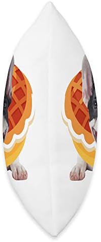 Funny Turkeys Day Thanksgiving Pug Dog with Costume Pie Throw Pillow - Image 2
