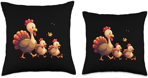 Baby Turkey Thanksgiving Turkey Thanksgiving Turkey Baby Throw Pillow - Image 3