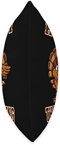 Floss Turkey Pigrim Happy Thanksgiving Outfit Toddler Boys Throw Pillow - Image 2