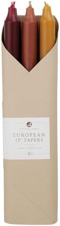 Northern Lights Candles - 12" 6pk Taper Combo - Autumn Harvest - 72744 by Unknown