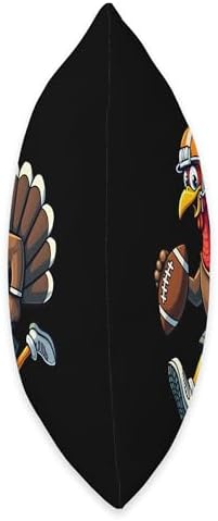 Thanksgiving Football Player Thanksgiving Football Turkey Throw Pillow - Image 2