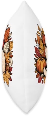 Funny Cat Fall Leaf Tree Hello Autumn Thanksgiving Women Throw Pillow - Image 2