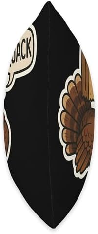 Turkey Disguised As Duck Quack Funny Thanksgiving Lover Fun Throw Pillow - Image 2