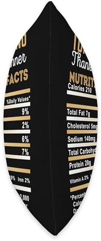Turkey Stuffing Shopp Turkey Stuffing Thanksgiving Nutrition Facts Favorite Food Throw Pillow, 18x18, Multicolor - Image 2