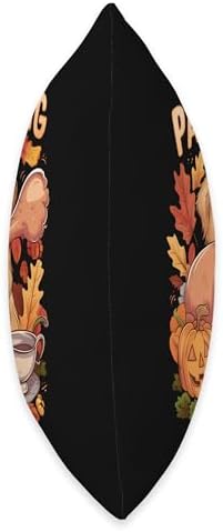 Paw-stuffing Feast Retriever Thanksgiving Golden Dog Throw Pillow - Image 2