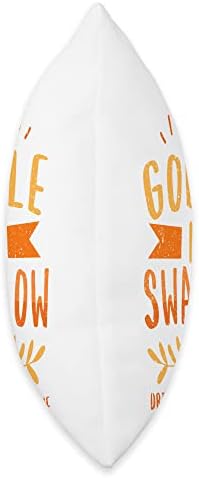 Thanksgiving Day Turkey Gobble Me Swallow Me Friendsgiving Throw Pillow - Image 2