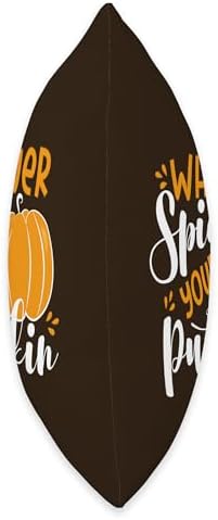 Whatever Spices Your Pumpkin Funny Thanksgiving Dinner Adult Throw Pillow - Image 2