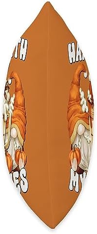 Orange Thanksgiving Gnome For Fall Love Pumpkin Spice Latte Throw Pillow - Image 2