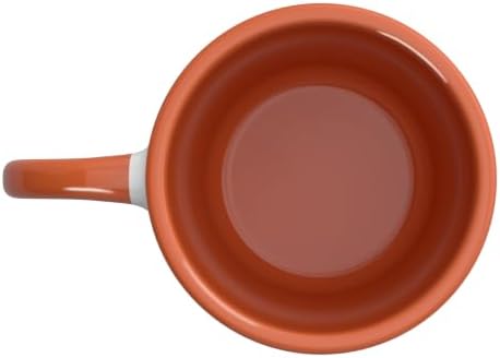 Green Bean Casserole Retro Thanksgiving Dinner Humor Ceramic Mug, Orange/White - Image 4