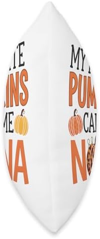 My Favorite Pumpkins Call Me Nana Halloween for Grandma Throw Pillow - Image 2