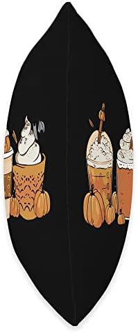 Spooky Halloween Costume Autumn Pumpkin Spice Thanksgiving Throw Pillow - Image 2