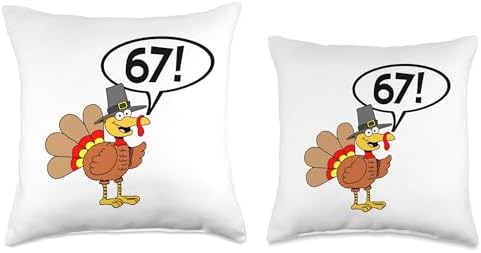 Thanksgiving Turkey Pilgrim 6 and 7 Holiday Throw Pillow - Image 3