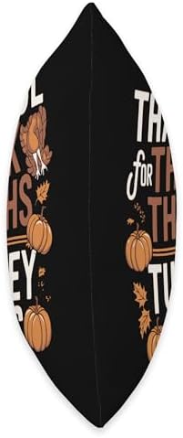 Thankful For Thick Thighs & Turkey Legs Thanksgiving Gym Throw Pillow - Image 2