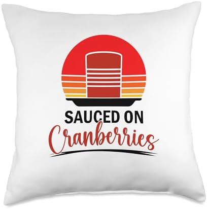 Canned Cranberry Sauce Cranberry Jelly Throw Pillow by Unknown