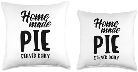Homemade Pie Served Daily Thanksgiving Food Throw Pillow - Image 3