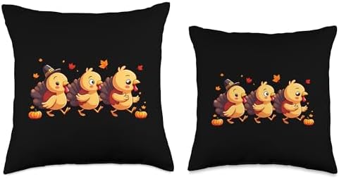 Baby Turkey Thanksgiving Turkey Thanksgiving Turkey Baby Throw Pillow - Image 3