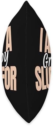 I am a Slut for Gravy Funny Thanksgiving Adult Humor Throw Pillow - Image 2