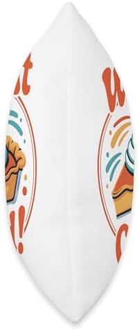 Whip It Good Funny Pumpkin Pie Thanksgiving Baking Humor Throw Pillow - Image 2