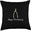 Roast Turkey Bone For Wishing Thanksgiving Holiday Dinner Throw Pillow by Unknown