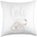 Loli Saurus Grandma Mother's Day Thanksgiving Christmas Throw Pillow by Unknown