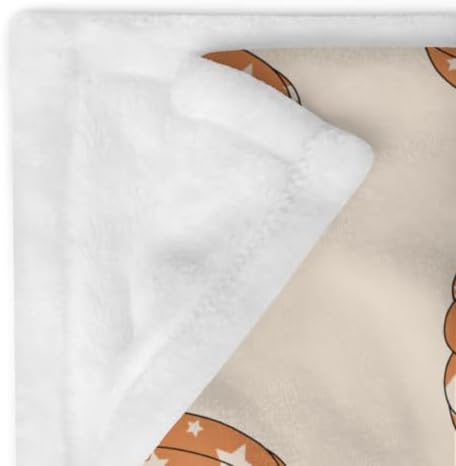 Retro Pumpkin Thanksgiving Fall Theme Graphic Throw Blanket - Image 3