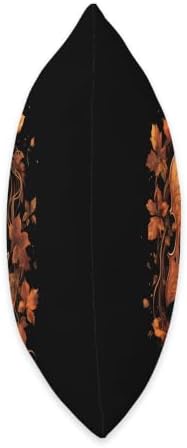 Violin Player Autumn Autumn Leaves Thanksgiving Throw Pillow - Image 2