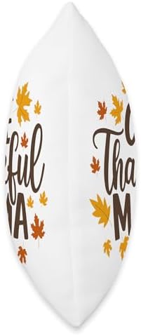 One Thankful Mama, Thankful For You, Happy Thanksgiving Throw Pillow - Image 2