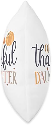 Thankful Mini Mama Matching Fall Retro Vintage Thanksgiving Throw Pillow - Image 2