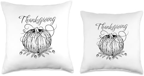 Thanksgiving Holiday Pumpkin for Fall for Autumn Throw Pillow - Image 3