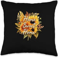Home Sweet Home Fall Vibes Autumn Thanksgiving Throw Pillow by Unknown