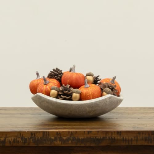 Nearly Natural Artificial Autumn Harvest Bowl Filler, 2 Sets of 8 - Image 2