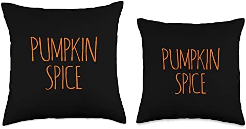 THANKSGIVING PUMPKIN SPICE DECORATIONS MENS WOMENS CHILDRENS Throw Pillow - Image 3