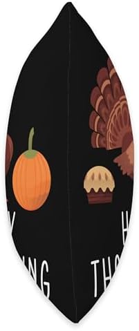 Happy Thanksgiving Funny Turkey Lovers Autumn Holiday Throw Pillow - Image 2