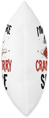 Canned Cranberry Sauce Cranberry Jelly Throw Pillow - Image 2