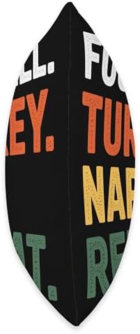 Nap Repeat Football Turkey Thanksgiving Parade Watchers Throw Pillow - Image 2