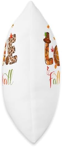 Fall Y'all Thanksgiving Bocce Ball Player Costume Colorful Throw Pillow - Image 2