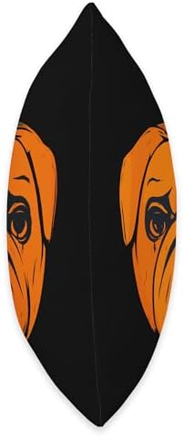 Pug Pumpkin Halloween Thanksgiving – Cute Dog Lover Throw Pillow - Image 2