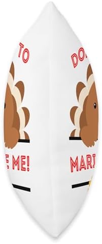 Don't Forget to marinate me Fun Thanksgiving sarcatic Turkey Throw Pillow - Image 2