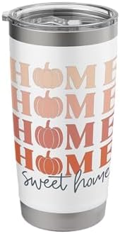 Home sweet home Thanksgiving men women boys & girls Stainless Steel Insulated Tumbler by Unknown