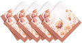Autumn Blooms Napkins, Set of 4, Multicolor - 17" W x 17" L by Unknown