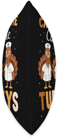 Caring for The Cutest Little Turkeys NICU Crew Thanksgiving Throw Pillow - Image 2